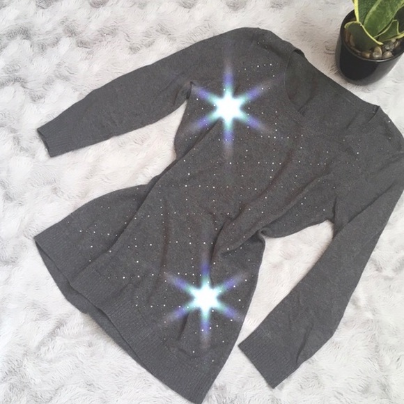 GAP Sweaters - GAP | Gray Sweater w/studs